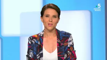 The printed jacket of Melanie Taravant in C to say 20 05 2020