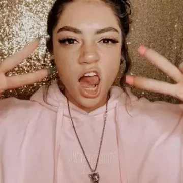 The sweatshirt hoody pink Midnight Dress worn by Avani Gregg on his account Instagram @avani 