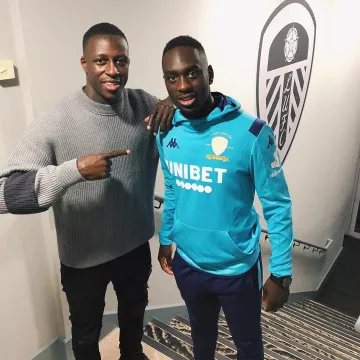 El jersey gris de Louis Vuitton que lució Benjamin Mendy en su cuenta de Instagram @benmendy23