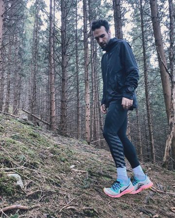 La veste Nike Flex de Math sur son compte Instagram @math_uwg