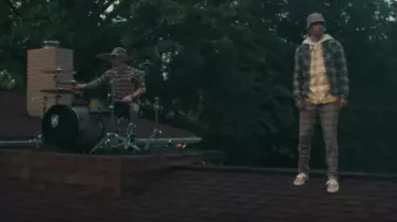 The shirt / sweatshirt worn by Tyler Joseph in the clip, The Hype of Twenty one pilots