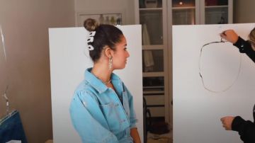 Bar pearls pearl of Léna Situations in TWO SILLY MAKE THE PAINTING FOR THE FIRST TIME || Lena Situations
