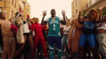The jersey of the Charlotte Hornets worn by DaBaby on his account Instagram  @dababy