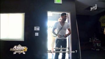La ceinture noire Gucci classique de Samir Benzema dans Les Anges de la télé-réalité 5