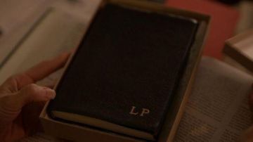Journal of Lucy Preston (Abigail Spencer) as seen in Timeless (S01E14)
