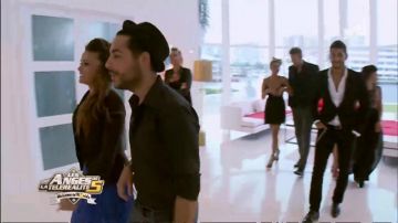 La blazer noir de Samir Benzema dans Les Anges de la télé-réalité 5