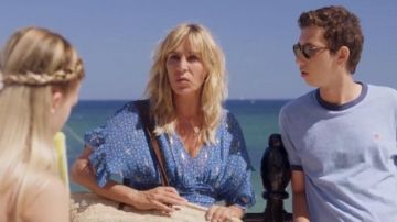 The beach dress worn by Carole (Mathilde Seigner) in the film Ibiza