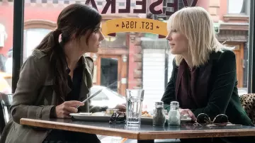 Ukrainian restaurant where Debbie Ocean and Lou have lunch in Ocean's Eight