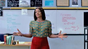 Andrew GN Blouse worn by Carrie (Tiffany Haddish) as seen in Night School