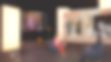 The red skirt buttoned Claire Chazal in Passage of the Arts