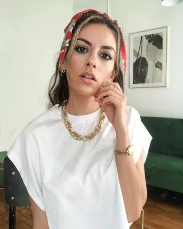 Watch Jean Paul Gaultier worn by Amelie Dias on his account Instagram @amelie.dias