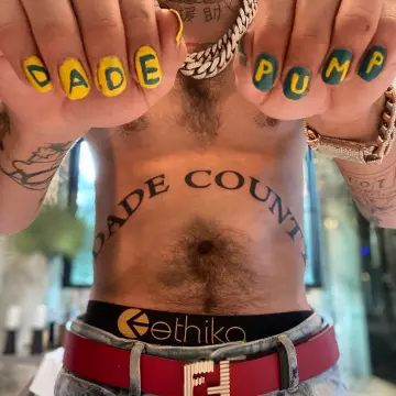 La ceinture Fendi de Lil Pump sur son compte Instagram @lilpump