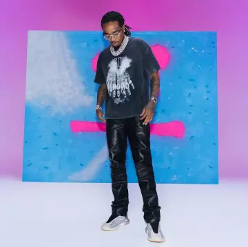 Le t-shirt Finger Print de Quavo sur son compte Instagram @quavohuncho