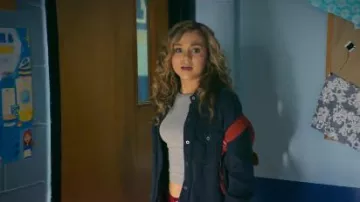 Impression étoile Veste portée par Courtney Whitmore (Brec Bassinger) dans Stargirl Saison 1 Épisode 2
