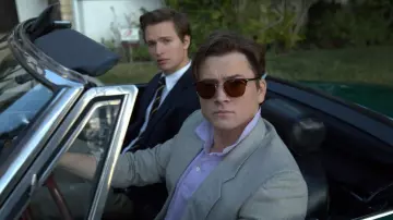 Persol PO3199S Cellor Evolution Gafas de sol polarizadas Havana usadas por Dean Karny (Taron Egerton) en Billionaire Boys Club