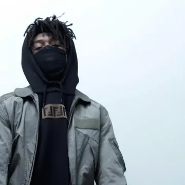 Fendi Embroidered FF Logo Hoodie worn by scarlxrd on the Instagram account @scarlxrd