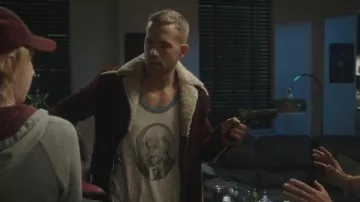 Faux Fur Collar Flannel Jacket worn by Wade Willson (Ryan Reynolds) as seen in Deadpool