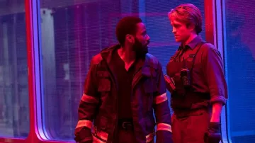 Fire Fighter Suit Costume worn by John David Washington as seen in Tenet