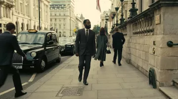 Striped Tie worn by John David Washington as seen in Tenet