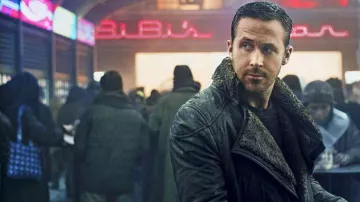 Black Fur Collar Coat worn by K (Ryan Gosling) as seen in Blade Runner 2049