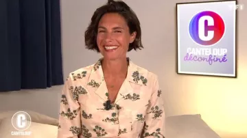 The shirt printed palm scope by Alessandra Sublet's in It is Canteloup the 01.06.2020