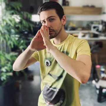 Le t-shirt Shrek porté par Joyca sur son compte Instagram @joyca