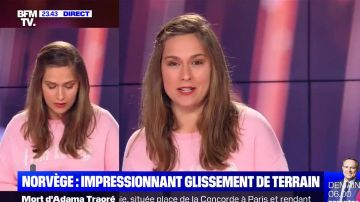 La sudadera rosa 'I am loved' que luce Jeanne Daudet en BFMTV