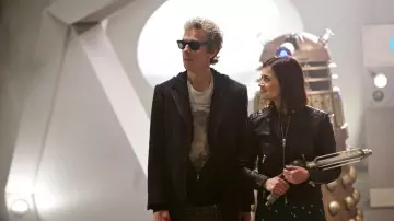 Misty Mountain T-Shirt worn by The Doctor (Peter Capaldi) in Doctor Who (S09E01)
