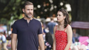 Red floral dress worn by Josie Saltzman (Kaylee Bryant) as seen in Legacies