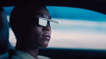 Adam Selman x Le Specs The Flex Sunglasses worn by Nomi (Lashana Lynch) in No Time to Die