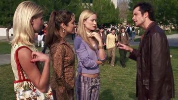 Chaqueta de cuero en marrón usada por Kelly (Timothy Olyphant) en The Girl Next Door