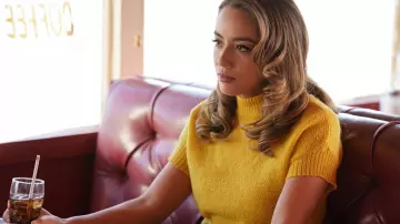 Yellow Top worn by Daisy 'Skye' Johnson (Chloe Bennet) as seenn in Marvel's Agents of S.H.I.E.L.D. (Season 7 Episode 3)
