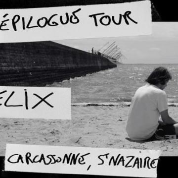 Le short Ami Paris porté à Carcassonne porté par Orelsan  sur son compte Instagram @orelsan 