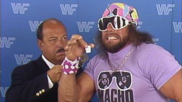 Camiseta y atuendos de "Macho Man" usados por Randy Savage para wwe