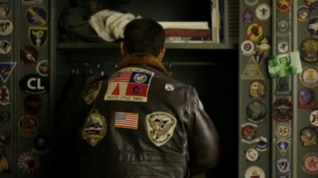 Squadron Patches Jacket worn by Maverick (Tom Cruise) in Top Gun: Maverick