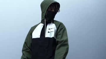 Nike Jacket worn by Scarlxrd his video "SMH FREESTYLE.