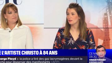 El vestido estampado usado por Lorène De Susbielle en la Primera Edición de BFMTV