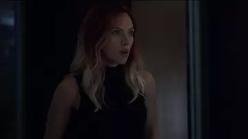 Sleeveless Turtleneck Tank Top worn by Natasha Romanoff / Black Widow (Scarlett Johansson) in Avengers: Endgame