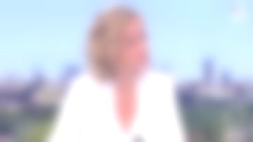 La veste col tailleur à rayures de Caroline Roux dans Télématin le 15.06.2020