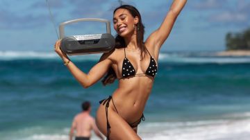 Andi Bagus Lombok Perle Bikini set noir porté par Eva Gutowski dans MON TOP 10 de bain PRÉFÉRÉ les MARQUES! ESSAYEZ SUR les COURRIERS | vidéo YouTube par MyLifeAsEva