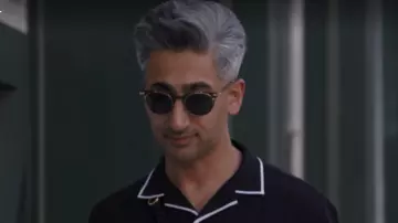 Les lunettes de soleil portées par Tan France dans l'émission Queer Eye (S05E04)