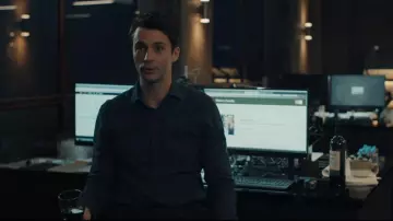 Black Shirt worn by Matthew Clairmont (Matthew Goode) in A Discovery of Witches (Season 1)