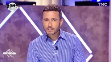 The striped shirt worn by Julien Bellver in the show Daily