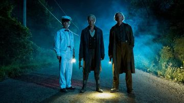 Blue suspenders worn by Otto (Jason Bryden) in The Umbrella Academy (Season 2)