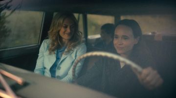 Sky blue blazer worn by Sissy (Marin Ireland) in The Umbrella Academy (Season 2)