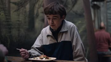 Two Tone Windbreaker Jacket worn by James (Alex Lawther) in The End of the F***ing World (Season 2 Episode 2)