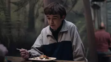 Two Tone Windbreaker Jacket worn by James (Alex Lawther) in The End of the F***ing World (Season 2 Episode 2)