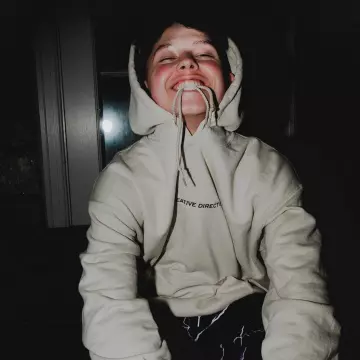 Creative Director hoodie worn by Jacob Sartorius on his Instagram account @jacobsartorius 