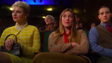 Plaid Blazer worn by McAfee Westbrook (Laura Dreyfuss) in The Politician (S02E01)