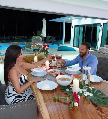 La robe longue à imprimé zèbre de Milla Jasmine sur son compte Instagram @millajasmineoff